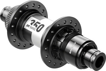DT Swiss 350 Rear Hub - 12 x 142mm, Center-Lock, XDR, Black, 24H, 36pt