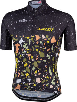 Salsa Men's Terrazzo Aero Jersey - Small, Black
