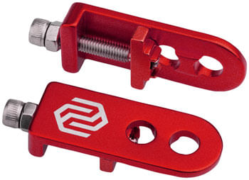 Promax C-1 Chain Tensioner - 2-hole, Fits 3/8"/10mm Axles, Red