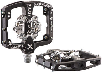 Chromag Pilot BA Pedals - Dual Sided Clipless, 9/16", Black, Wide