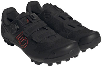 Five Ten Kestrel BOA Mountain Clipless Shoes - Men's, Core Black/Gray Six/Gray Four, 6.5