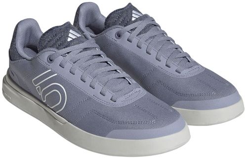 Five Ten Sleuth Deluxe Canvas Flat Shoes - Women's, Silver Violet/Ftwr White/Coral, 9.5