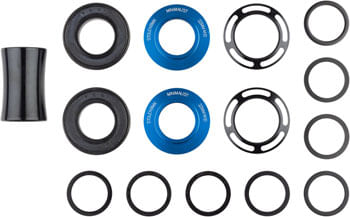 Stolen Minimalist Bottom Bracket - Mid, 22mm, Blue