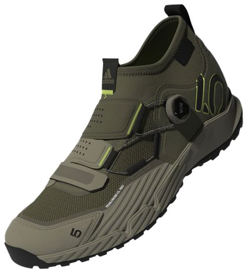 Five Ten Trailcross Pro Mountain Clipless Shoes - Men's, Green/Black/Green, 7
