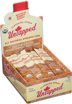 UnTapped Maple Syrup Energy Gel - Salted Cocoa, Box of 20