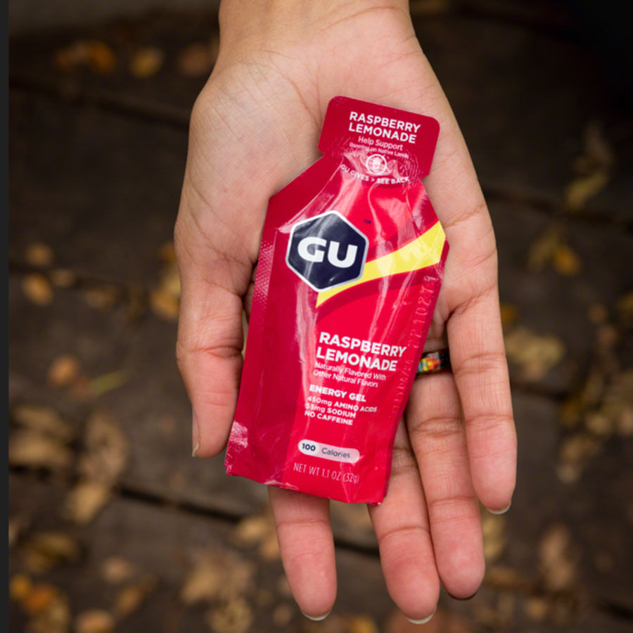 GU Energy Gel - Raspberry Lemonade, Box of 24 | FastStore PDP