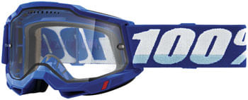 100% Accuri 2 Enduro MTB Goggles - Blue/Clear