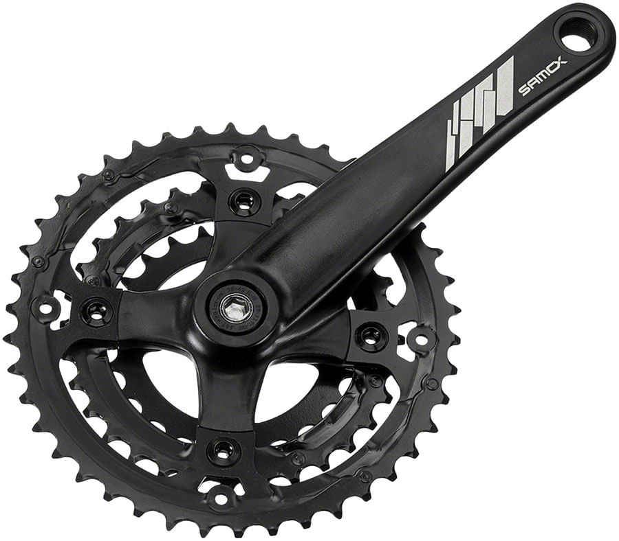 Samox AF26 Crankset - 175mm, 9-Speed, 44/32/22t, 104/64 BCD, JIS
