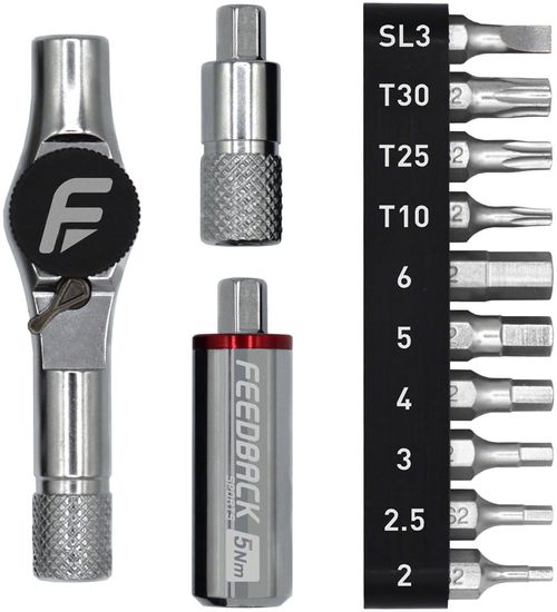 Feedback Sports Reflex Fixed Torque Ratchet Kit - Mini Ratchet, 5nm Torque