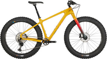 Salsa Beargrease Carbon XT Fat Bike - 27.5", Carbon, Yellow, Small