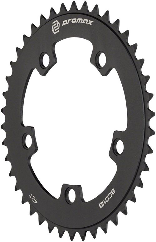 Promax 5-Bolt Chainring - 42t, 110 BCD, Black