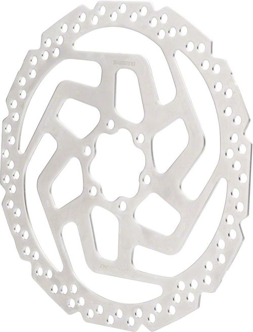 Shimano SM-RT26 M Disc Brake Rotor - 180mm, 6-Bolt (Bolts Included), For Resin Pad Only