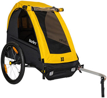 Burley Bee Child Trailer - Single, Yellow
