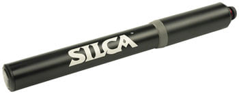Silca Gravelero Mini Pump - 80psi, Aluminum, Presta/Schrader, With Bracket, Retractable hose