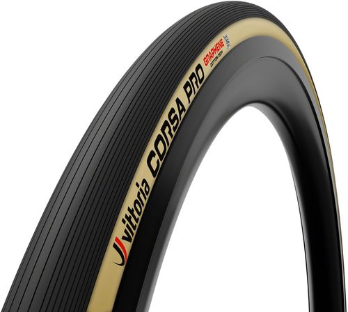 Vittoria Corsa Pro Tire - 700 x 23, Tubular, Folding, Black/Para, G2.0