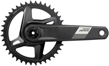SRAM Apex 1 Wide Crankset - 160mm, 12-Speed, 40t, Direct Mount, DUB Spindle Interface, Black, D1