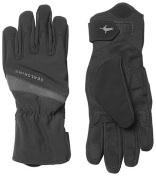 SealSkinz Bodham Waterproof Gloves - Black, Full Finger, Medium