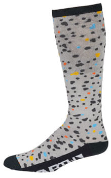 45NRTH Speck Heavyweight Knee High Wool Sock - Gray/Dark Blue, Small