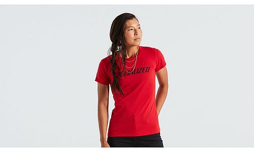 WORDMARK TEE SS WMN FLORED M