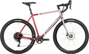 All-City Gorilla Monsoon Bike - 650b, Steel, GRX, Hotberry Rhubarb, 52cm