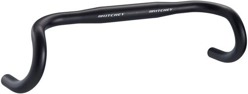 Ritchey RL1 Baquiano Drop Handlebar - Aluminum, 42cm, 31.8mm, Black