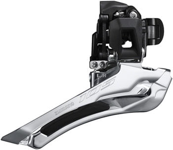 Shimano 105 FD-R7100-BS Front Derailleur - 12-Speed, Double, 31.8/28.6mm Band Clamp, Down-Swing, Down-Pull, 52t Max