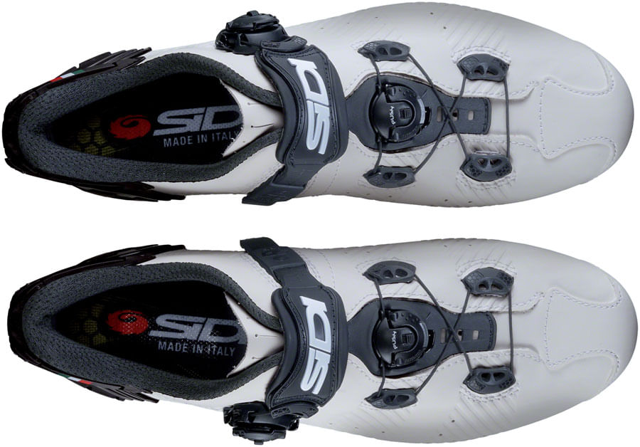 SIDI Wire 2S Road Shoes - Men's, White/Black, 46.5 | FastStore PDP