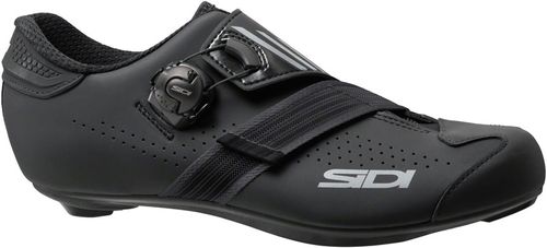 SIDI Prima Mega Road Shoes - Men's, Black/Black, 46.5