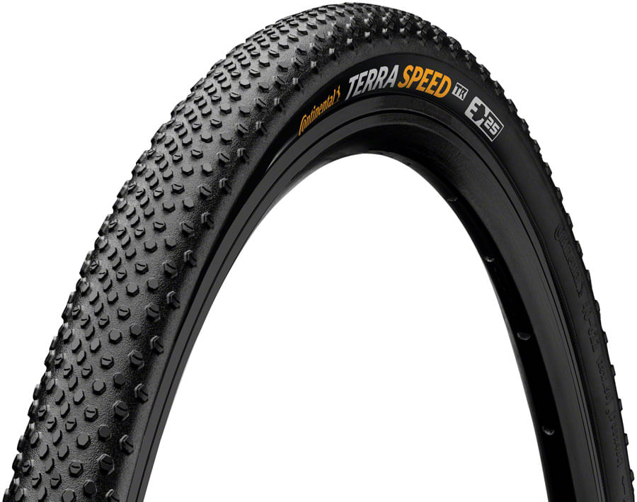 Continental Terra Speed TR 700×35c 2本セット Continental Terra Speed Tire - 700 x 45, Tubeless, Folding, Black