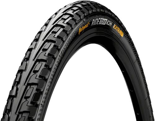 Continental Ride Tour Tire - 650b x 54, Clincher, Wire, Black, ExtraPuncture Belt, E25
