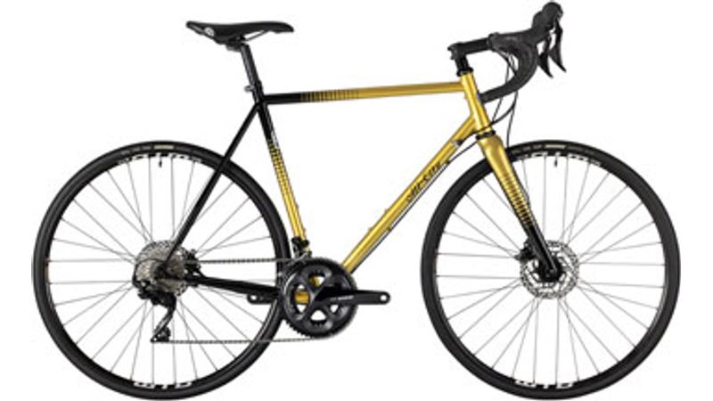 All-City Zig Zag Bike - 700c, Steel, 105, Golden Leopard, 46cm All-City Zig Zag Bike - 700c, Steel, 105, Golden Leopard, 46cm