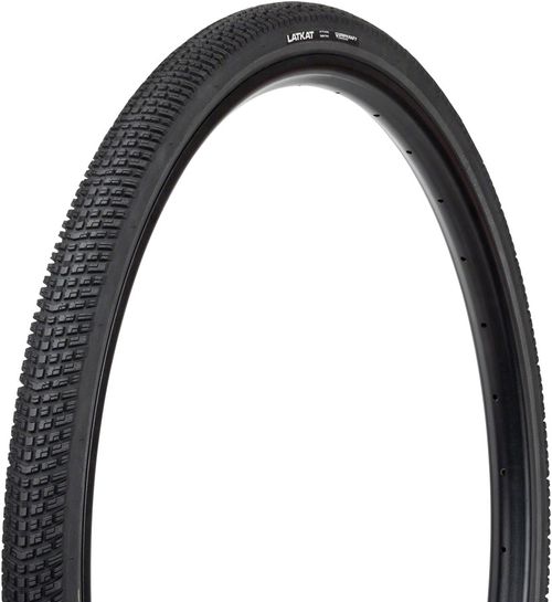 45NRTH Latkat Tire - 700 x 40, Tubeless, Folding, Black, 60 TPI, Gripkraft Compound
