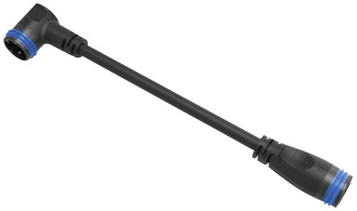 MAHLE Smartbike Systems AD RA2 Range Extender Connector Cable - 90 Degree Plug, 110mm