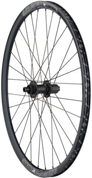 Quality Wheels Bear Pawls / Velocity Aileron Rear Wheel - 700c, 12 x 142mm, Center-Lock, HG 10, Black, 32H