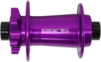 Hope Pro 5 Front Hub - 15 x 110mm, 6-Bolt, Purple, 28H