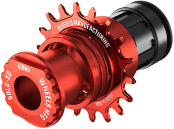 Wheels Manufacturing SOLO-XD XD/XDR Single Speed Conversion Kit - 18t, For SRAM XD/XDR Freehub, Black