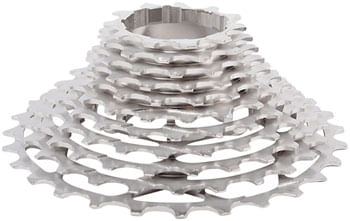 Prestacycle UniBlock PRO Cassette - 11-Speed, HG 12 Interface for HG 12/11/10 Freehubs, 11-30t, Silver