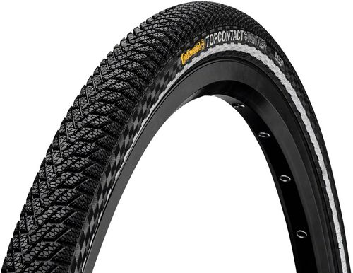 Continental Top Contact Winter II Tire - 700 x 42, Clincher, Wire, Black/Reflex, Vectran Breaker, E50