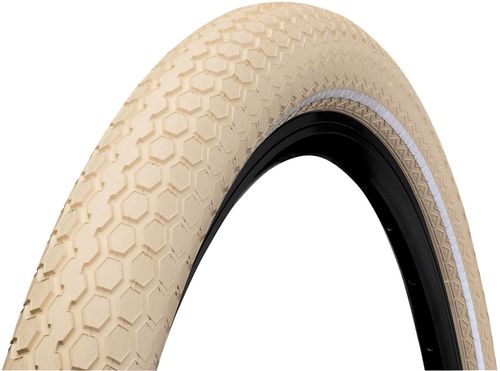 Continental Retro Ride Cruiser Tire - 700 x 50, Clincher, Wire, Cream/Reflex, ProTection