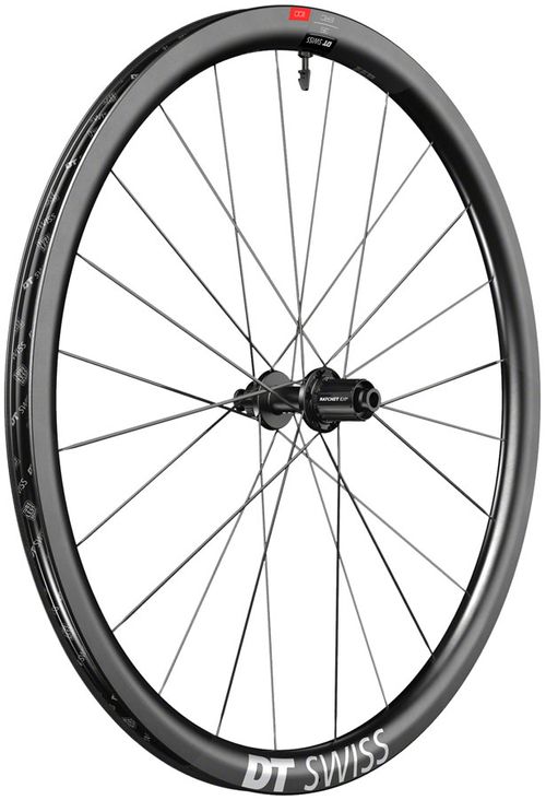 DT Swiss ERC 1100 DiCut 35 Rear Wheel - 700, 12 x 142mm, Center-Lock, HG11 Road/XDR, Ratchet EXP 36, Black