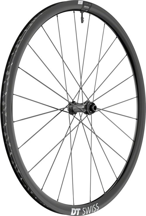 DT Swiss ER 1600 Spline 30 Front Wheel - 700, 12 x 100mm, Center-Lock, Black