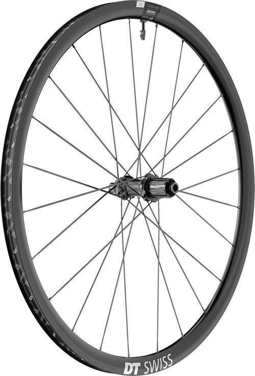 DT Swiss ER 1600 Spline 30 Rear Wheel - 700, 12 x 142mm, Center-Lock, HG 11 Road, Ratchet 36 SL, Black