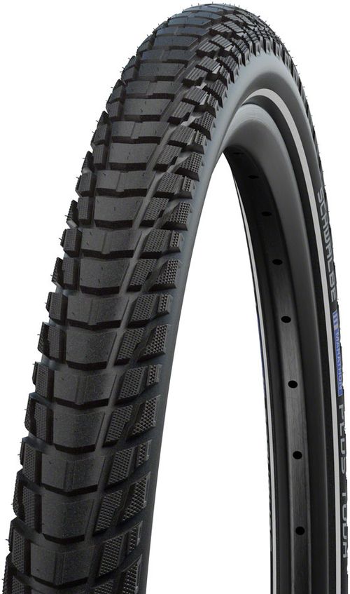 Schwalbe Marathon Plus Tour Tire - 700 x 35, Clincher, Wire, Black/Reflective, Performance Line, SmartGuard, Addix, E-50