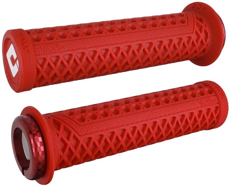 ODI-Vans-v21-Lock-On-Grips---Red