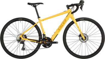 Salsa Confluence Drop Bar GRX 600 2x Ebike - 700c, Aluminum, Yellow, 49cm