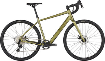 Salsa Confluence Drop Bar Apex 1 Ebike - 700c, Aluminum, Avocado Green, 49cm