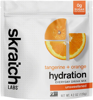 Skratch Labs Everday Drink Mix - Tangerine Orange, 30-Serving Resealable Bag