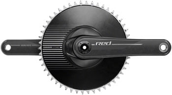 SRAM RED 1 Crankset - 170mm, 12-Speed, 50t Aero Chainring, 8-Bolt Direct Mount, DUB Spindle Interface, Natural Carbon, E1