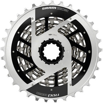 SRAM RED AXS XG-1290 Cassette - 12 Speed, 10-33t, Silver