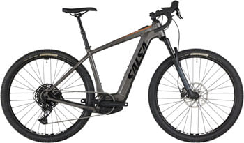 Salsa Tributary Apex Eagle SUS Ebike - 29", Aluminum, Charcoal, Small